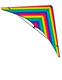 The Kite Factory 4' (120Cm) Snap Stunt Kite With Handles & Lines