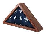 Senators Flag Display Case for 5ft x 9.5ft Flags - Cherry