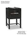 Durham Solid Choices Contemporary Open Nightstand