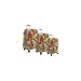 Olympia  Blossom Hardside 3 Piece Luggage Set
