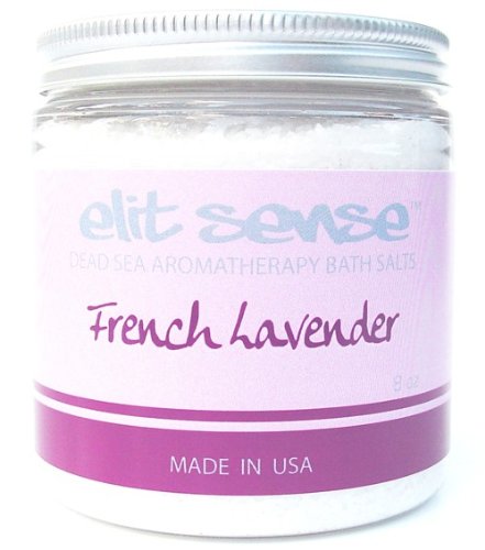 Dead Sea Bath Salts | 8 oz French Lavender Fine Grain