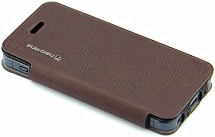 Nexxone Brown Horizontal Flip Leather Case for Iphone 5s