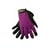 West County 014PM Women's Work Glove, Plum, Medium