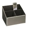 Richards Homewares Black Remote Control Organizer