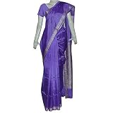 Medium Lilac Silk Fashion Saree with Complementary Made to Measure Blouse & Under Skirts