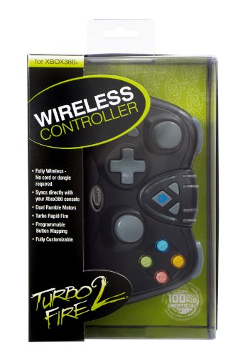 Xbox 360 Turbo Fire 2 Wireless Controller with Rumble