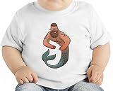 Man mermaid オーガニックベビーTシャツ 12 - 18 Months