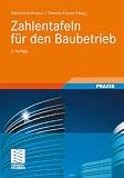 Produkt-Bild: Zahlentafeln f&uuml;r den Baubetrieb