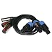 Speakon Male to 1/4" Female Adapter - 3 Feet - 3 Pack - Patch Cables/Cords