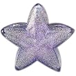 Amethyst Shimmer Starlet Glass Paperweight