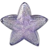 Amethyst Shimmer Starlet Glass Paperweight