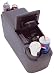 Automotive : Gray Mini Van Center Console