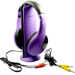 SAVE $25.00 - 5 in 1 Wireless Headphone for Audio Device Full-channel Ipod TV Sound PC Game Player DVD Player VCD Player MP3 player CD player w/ 2.5mm to 3.5mm Headphone Audio Converter $24.99