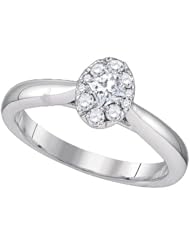 0.39CTW-DIA FASHION RING