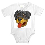 Onesie with dog, rottweiler, pet