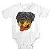 Onesie with dog, rottweiler, pet