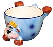 ZooBuds Sheep Hand Painted Ice Cream or Cereal Bowl