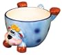 ZooBuds Sheep Hand Painted Ice Cream or Cereal Bowl