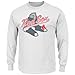 MLB Men's Basic Long Sleeve T-Shirt, White