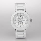 Fossil Ceramic White MOP Dial Watch