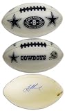 Troy Aikman Autographed Cut-Stone Football