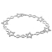 Tressa Sterling Silver Cubic Zirconia Stars Bracelet