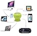 Waterproof Mini Mushroom Wireless Bluetooth Speaker (Green)