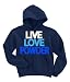Live Love Powder Hooded Sweatshirt