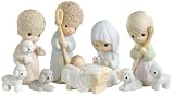 Precious Moments Nativity Series, Set/9 Nativity Figurines W/CD
