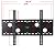 VideoSecu Tilt TV Wall Mount for Most 32"-65" LCD LED Plasma TV Flat Screen, Sturdy Steel Wall Plate Free HDMI Cable and 6" Bubble Level M43 from Videosecu