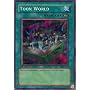 Yu-Gi-Oh Magic Ruler Foil Card - Toon World Super Rare - MRL-076