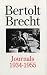 Book Bertolt Brecht Journals, 1934-55 (Diaries, Letters and Essays)