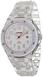 K&BROS Unisex 9399-1 Ice-Time Royal White Dial White Polycarbonate Watch