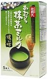 辻利休 あわだち抹茶ミルク 濃い味 スティックタイプ 13.1g*5本