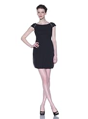 Bubble Dress Chiffon/Polyester/Silk Beaded Ruched  Bateau Neck  Dress With Rhinestones