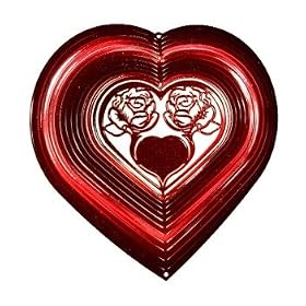 Medium Heart Rose Eycatcher-Red