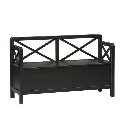 Linon Anna Collection Storage Bench 86101C124-A-KD-U