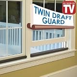 Twin Draft Guard Device - Brown