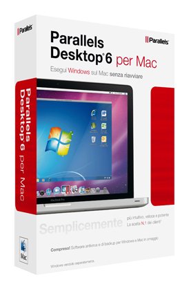 Parallels Desktop 6 per Mac Aggiornamento