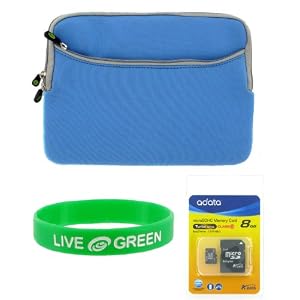Buy Acer Aspire One AOA150 8.9-Inch Netbook Compatible Neorpene Sleeve Case and 8 GB Micro SDHC...