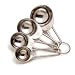 Kitchen Craft Stainless Steel Four Piece Measuring Spoon Set