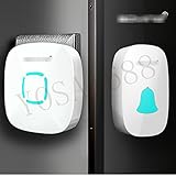 ドアベルAC110/240V32チャイム36和音メロディー家庭用ワイヤレスプッシュIP44防水