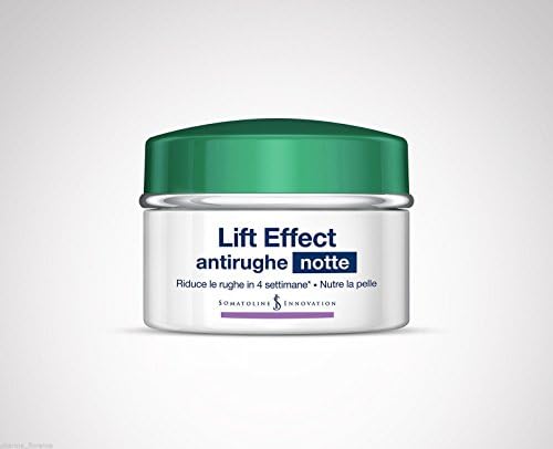 Somatoline Cosmetic Lift Effect Crema Viso Antirughe Notte Rassoda Leviga 50ml the Greatest Goods