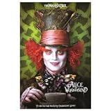 (22x34) Alice in Wonderland Movie (Mad Hatter) Poster Print