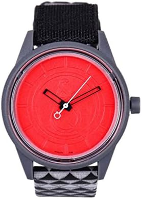 Analog Solar Watch by Tic-Fashion 50 Meter WR Red Dial