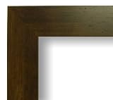 18 x 24 , 18x24 Brown poster frame with plexiglass, backing, and hanging hardware