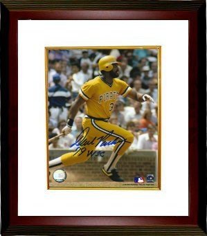 Dave Parker Autographed/Hand Signed Pittsburgh Pirates 8x10 Photo 79 WSC Custom Framed