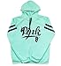 Womens Friends Hoodies,Crop Top Sweatshirt Athletic Hooded Pullover M Green