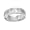 ArtCarved Pendleton White Gold Mens Wedding Band 6.5mm Comfort Fit #11-WV5010W_G Size 8
