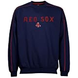 Majestic Boston Red Sox Navy Blue First Round Pick Crew Sweatshirt